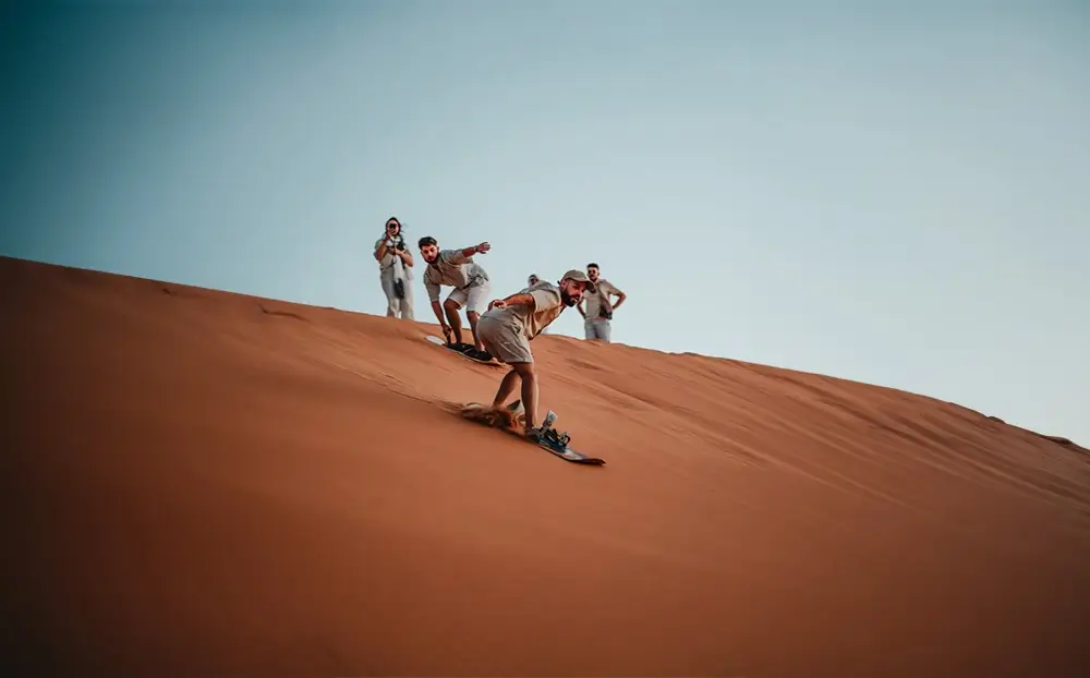 Desert Sandboarding Adventure